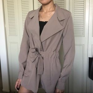 Light blazer cardigan